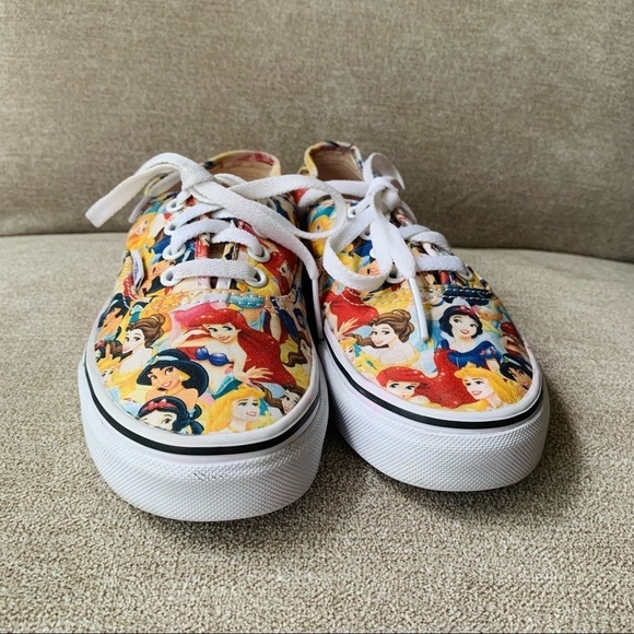 Vans Disney Princess Low Sneaker Size 6 - Picture 1 of 11